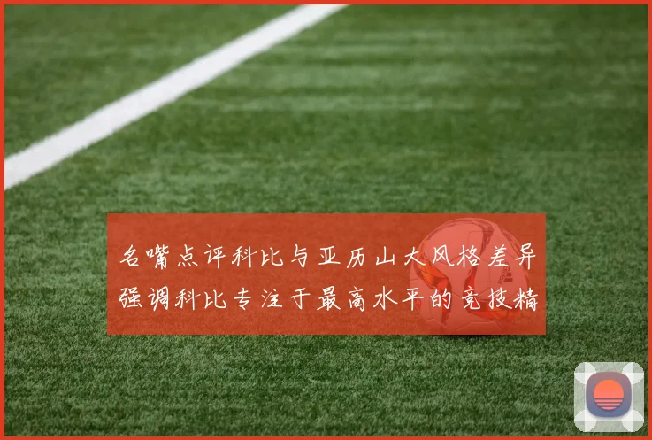 名嘴点评科比与亚历山大风格差异强调科比专注于最高水平的竞技精神