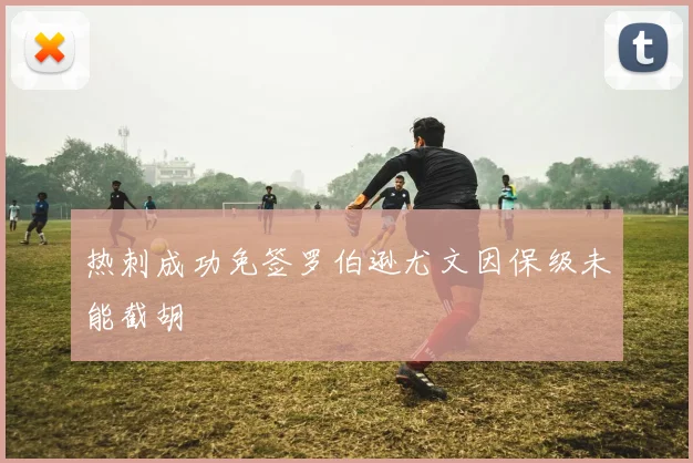 热刺成功免签罗伯逊尤文因保级未能截胡